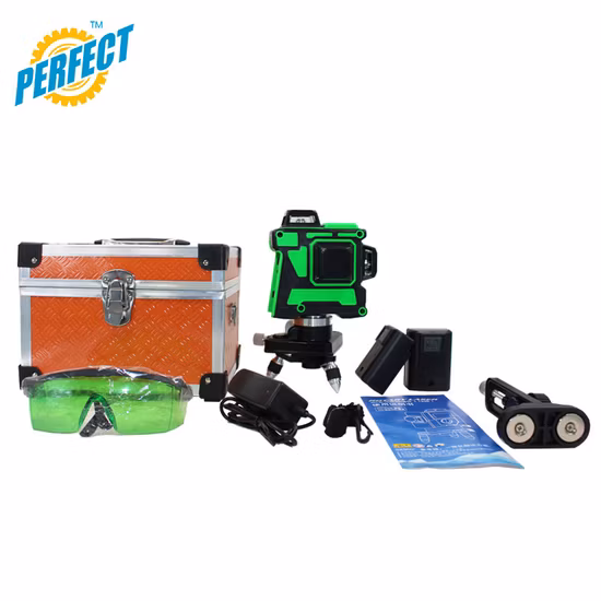 Green Line Laser Level Rotation 360 Degree with Glass