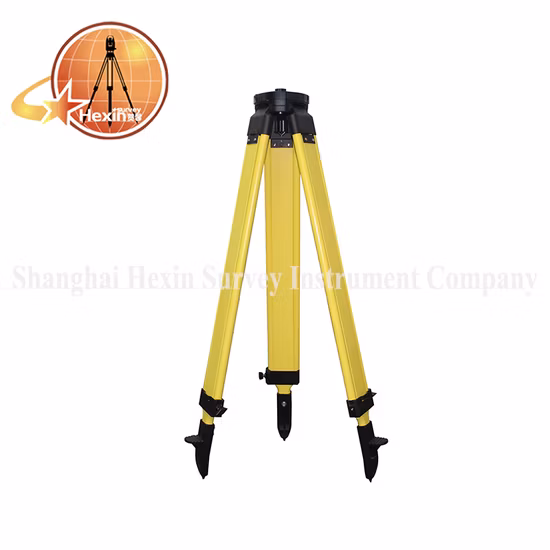 Hot Sale Laser Level Surveying Instrument Wooden Tripod